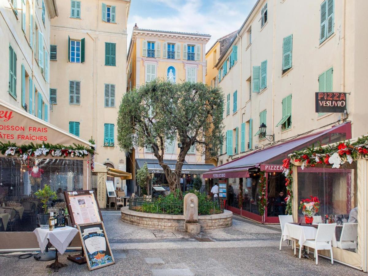 Nice Apartment In Menton With Balcony Terrace Eksteriør bilde